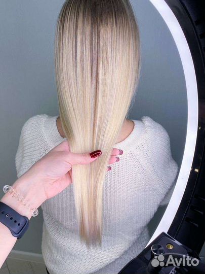 Сложное окрашивание волос air тач колорист