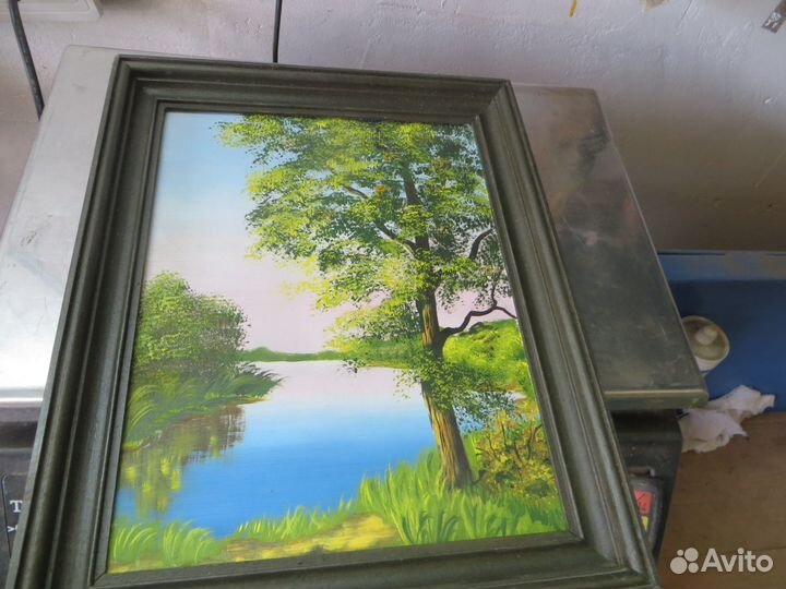 Картина У пруда