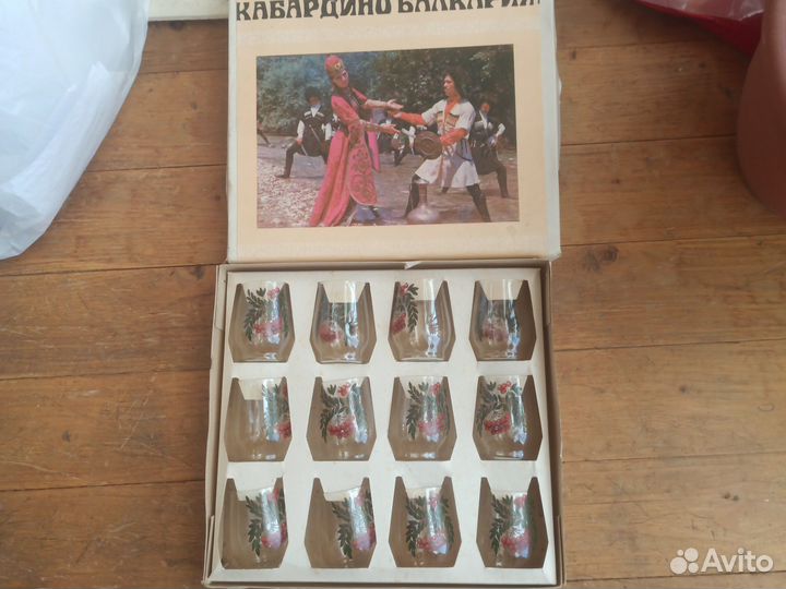 Набор рюмок Кабардино Балкария