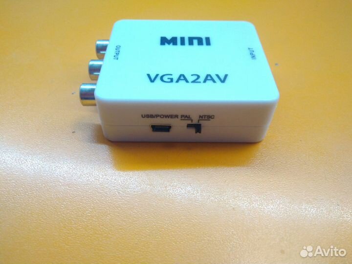 Переходник, адаптер VGA2AV VGA to AV