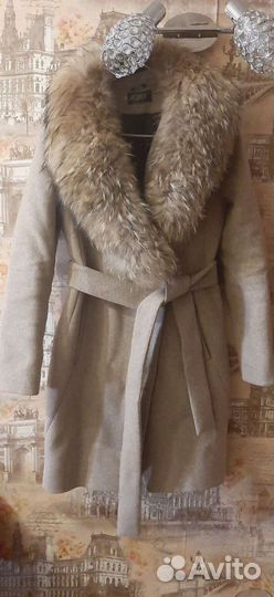 Пальто натуральный мех