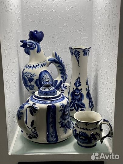 Посуда гжель