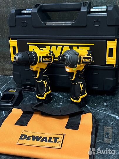 Бесщеточный шуруповерт+импакт Dewalt 2в1