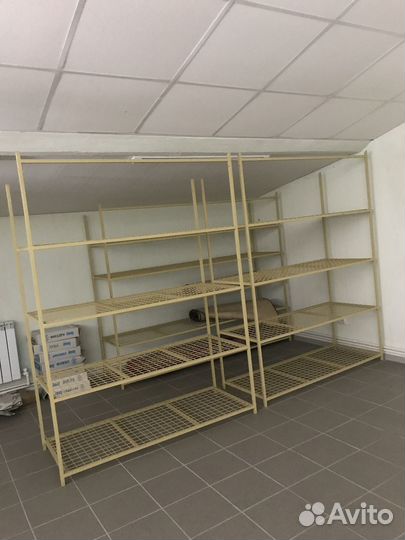 Полки стеллажи металлические