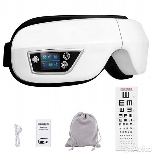 Массажер для глаз, очки, маска