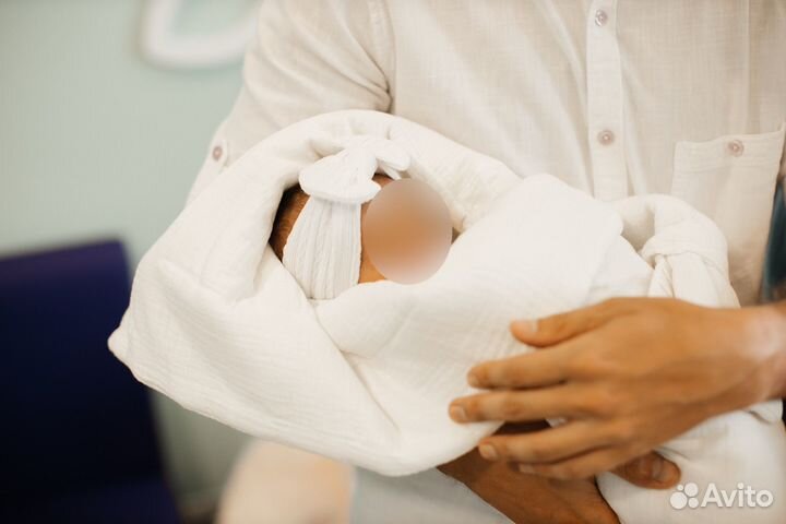 Конверт на выписку летний из муслина