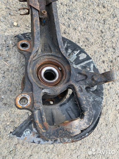 Кулак поворотный со ступицей передний правый