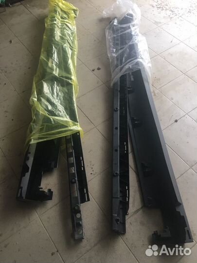 Пороги для Мерседес GLE купе /292 кузов