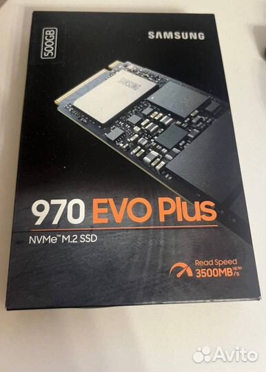 Ssd m2 Samsung 970 evo plus 500 GB NVMe