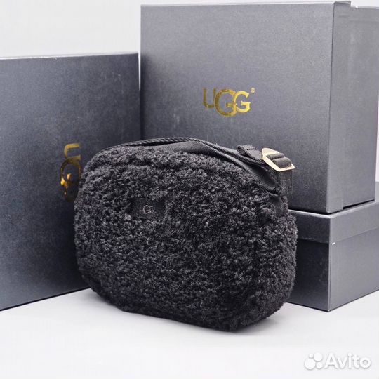 Сумка UGG Premium черная лаконичный стиль