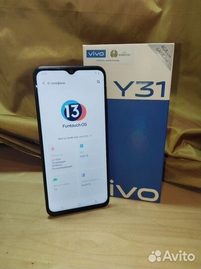 Vivo Y31, 4/64 ГБ