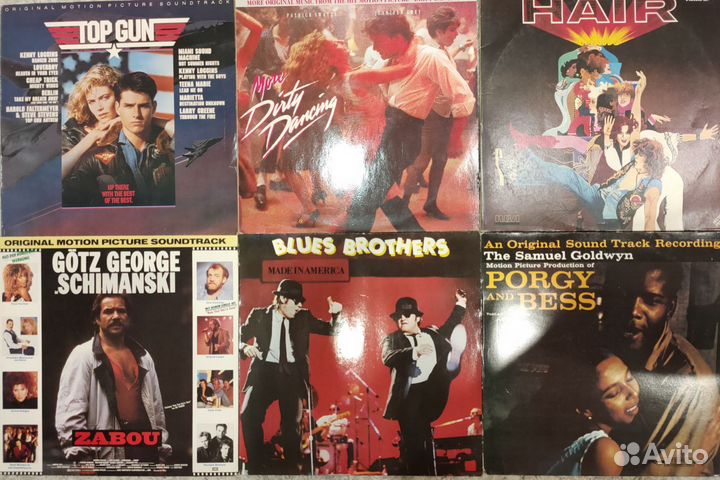 Виниловые пластинки Саундтреки