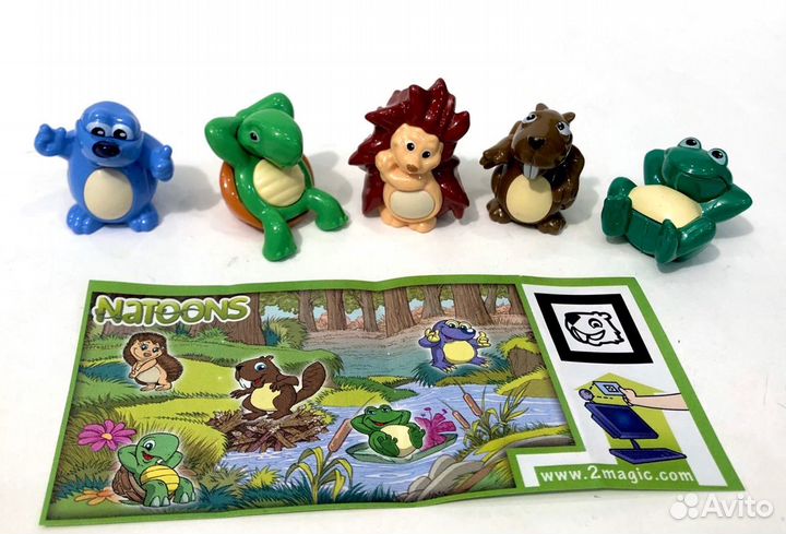 Серии киндер игрушки