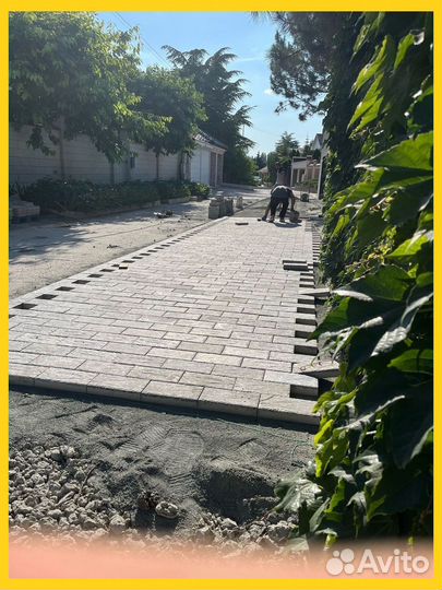 Тротуарная плитка. Брусчатка