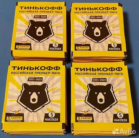 Пустой альбом + 100 пакетов panini рпл 2021-2022