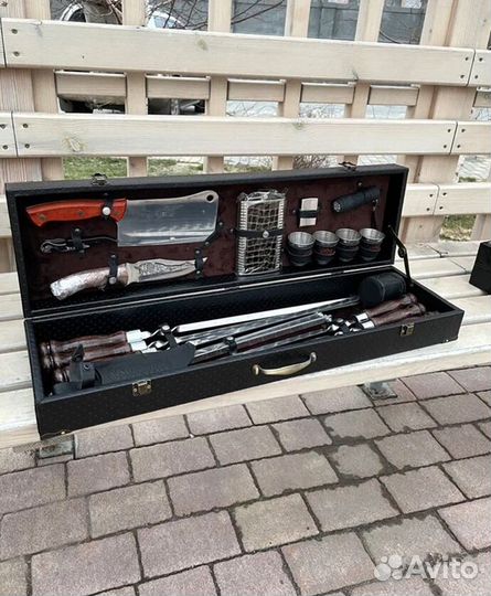 Шашлычный подарочный набор