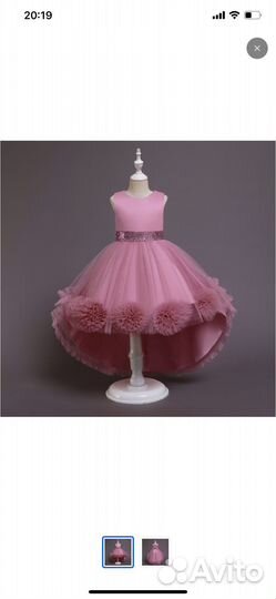 Платье для девочки 140