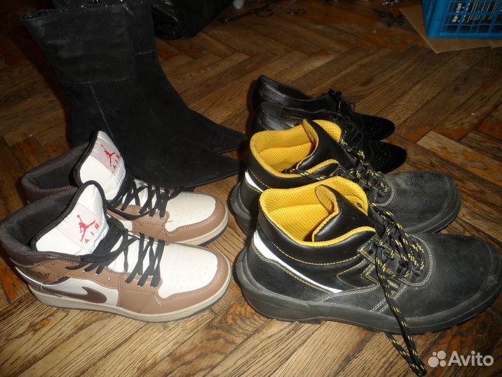 Сапоги ботинки кросовки женские рабочие ботильоны