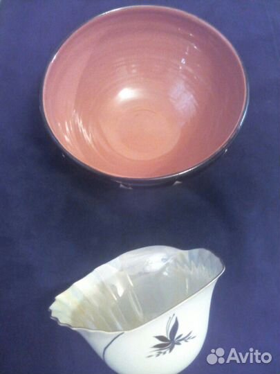 Советские Вазы.костяной фарфор и керам