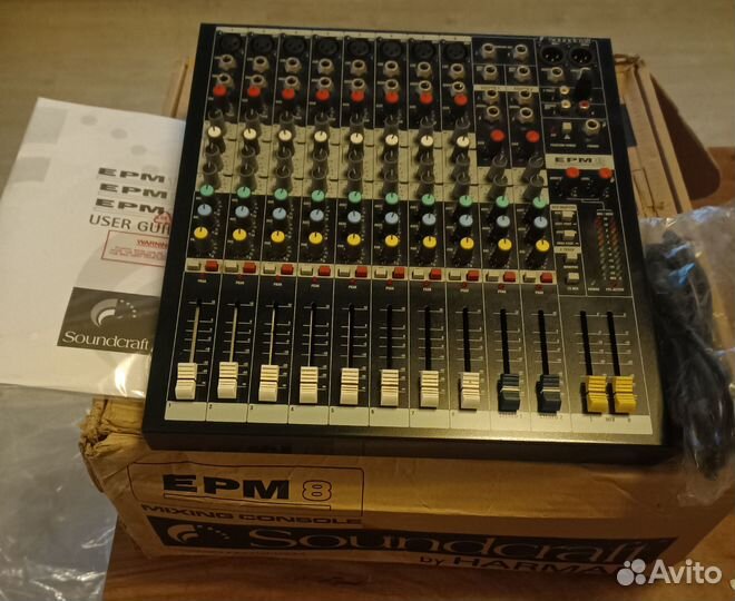 Микшерный пульт soundcraft EPM8