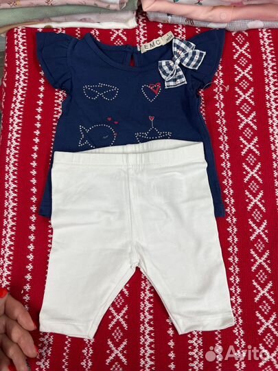 Пакет одежды для девочки 0-6 мес