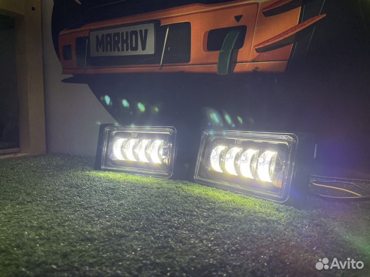 Комплект птф LED ваз 2114/2110, 40вт