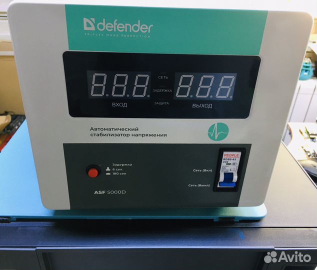 Стабилизатор напряжения Defender ASF 5000D