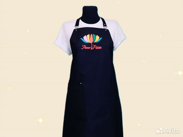 Фартук рабочий с логотипом