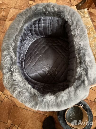 Мужская зимняя шапка ушанка меховая