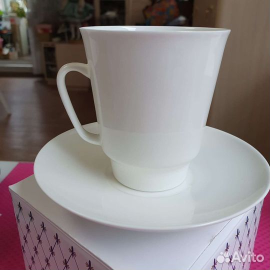 Чашка с блюдцем 2 шт ифз
