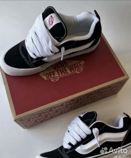 Vans knu skool дутыши(35 размер )