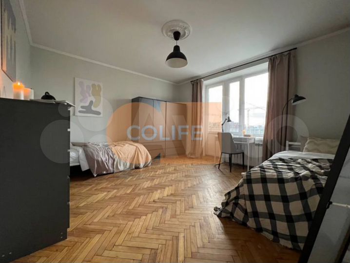 Комната 18 м² в 3-к., 8/9 эт.