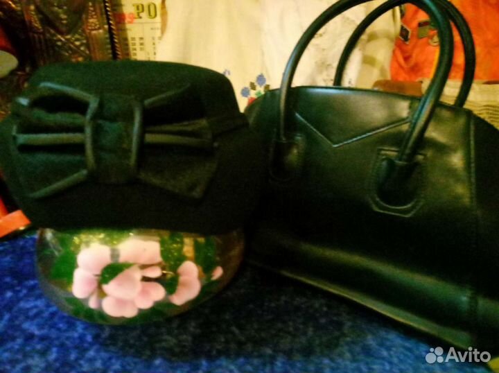 Ретро Шляпы фетр сумка за всё