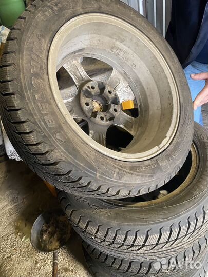 Зимняя резина 205 55 r16 бу