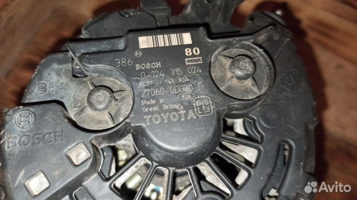 Генератор 1ZZ/3ZZ в Омске Toyota