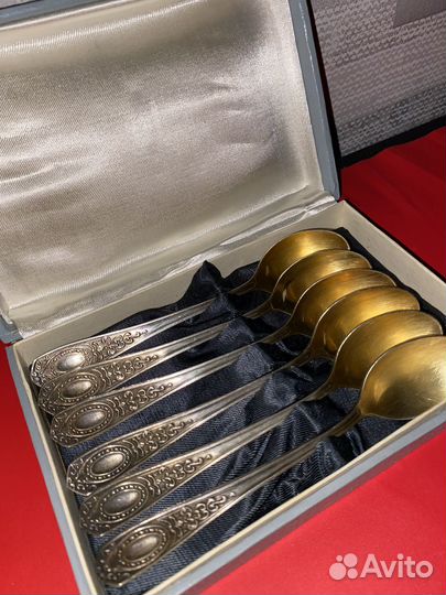 Чайные мельхиоровые ложки