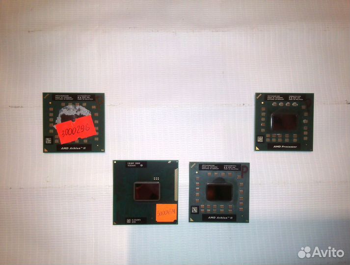 Процессоры для ноутбуков