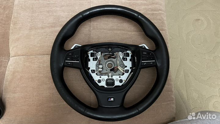Руль М пак BMW F10,F11, F01, F06, F07, с обогревом