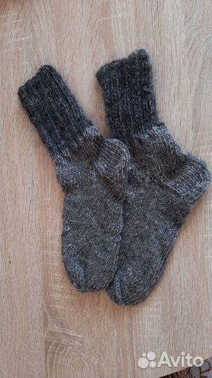 Носки ручной вязки