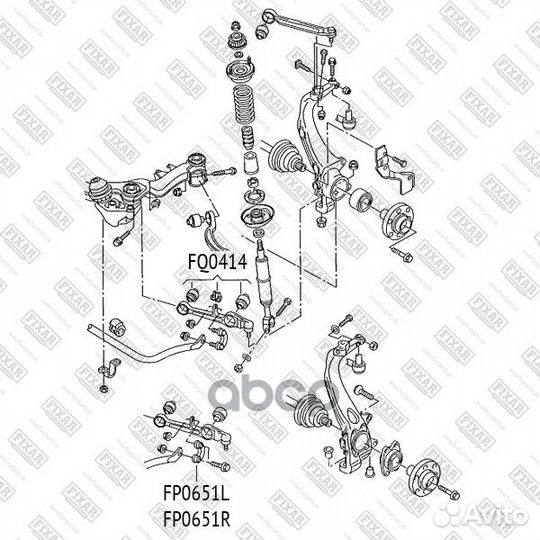 Рычаг VAG A4/A6/A8/passat 95