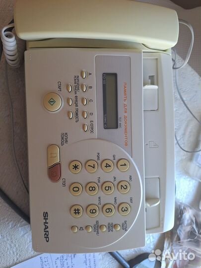Телефон факс sharp