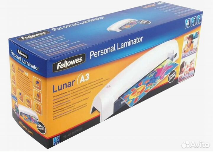 Ламинатор Fellowes Lunar A3, 2х80 мкм, 30 см/мин н