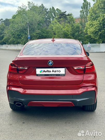 BMW X4 2.0 AT, 2016, 86 000 км