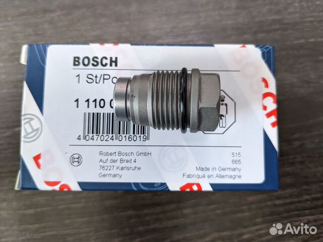 Клапан давления рампы Ямз 534 1800 бар Bosch купить в Нижнем Новгороде ...