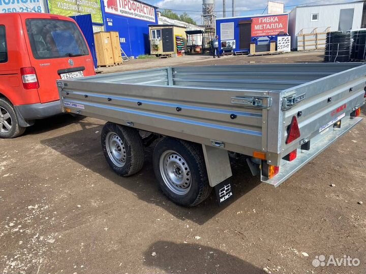 Прицеп двухосный. Широкий. мзса 817737.001