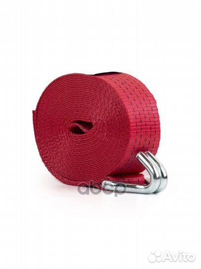 Ремень стяжной 8м 10т c храповиком и крюками