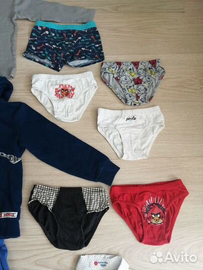 Большой пакет вещей для мальчика, 5-6 лет