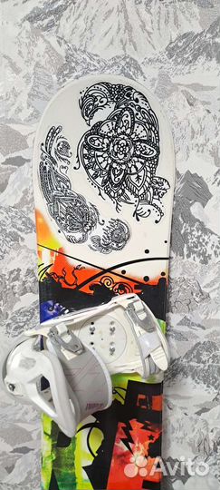 Сноуборд Secret Garden 143cm+крепления Volki