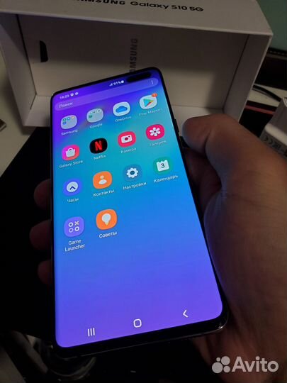 Samsung Galaxy S10 5G Single sim, 8/512 ГБ