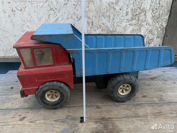 Игрушка машинка железная большая самосвал СССР